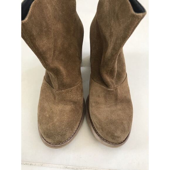 Cordani Suede Slip On Side Snap Ankle Boots Italy - Picture 10 of 12